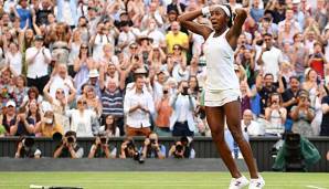 Löste durch zwei Siege in Wimbledon 2019 einen Hype um ihre Person aus: Die 15 Jahre alte Tennis-Sensation Cori Gauff.