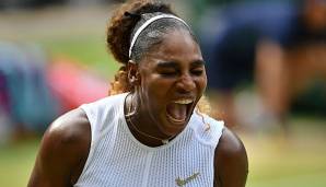 Serena Williams setzte sich im Wimbledon-Halbfinale locker gegen Barbora Strycova durch.