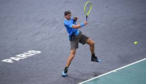 Jan-Lennard Struff steht im Achtelfinale des ATP-Masters in Paris.