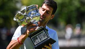 Im vergangenen Jahr schlug Novak Djokovic im Finale der Australian Open deutlich.