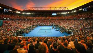 Die Australian Open finden in Melbourne statt.