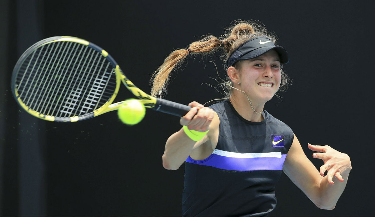 Alexandra Vecic machte Anfang des Jahres bei den Australian Open auf sich aufmerksam.