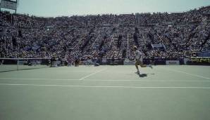 Fernab seines Wohnzimmers in Wimbledon hatte Becker besonders in Runde zwei gegen Derrick Rostagno (USA) Probleme, der ihn an den Rand des Ausscheidens brachte. Im Finale gegen Lendl machte Becker in vier Sätzen alles klar.