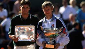 9. Juni 1996 - Michael Stich vs. Jewgeni Kafelnikow: Während Becker seinem Final-Schlussakkord in Melbourne gewann, war das Stich nicht vergönnt. Bei den French Open verlor er glatt in drei Sätzen gegen Kafelnikow, auch wenn er diese sehr eng gestaltete.