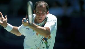 1995 - Jeff Tarango (USA), Wimbledon: Tarango flog in der dritten Runde gegen den Deutschen Alexander Mronz nach einem Streit mit dem Schiedsrichter.