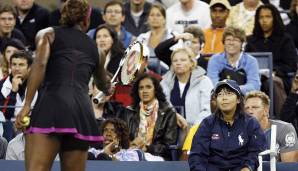 2009 - Serena Williams (USA), US Open: Williams schied im Halbfinale aus. Im Match gegen die Belgierin Kim Clijsters kam es zum Streit mit einem Linienrichter, der der Amerikanerin verbale Beschimpfungen vorwarf.