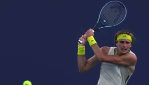 Für Alexander Zverev war das erste ATP-Masters des Jahres schnell beendet.
