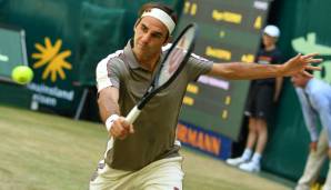 Rekordsieger Roger Federer ist auch in diesem Jahr in Halle dabei.