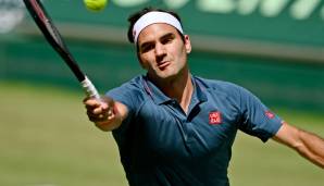 Roger Federer ist in Halle bereits in der zweiten Runde ausgeschieden.