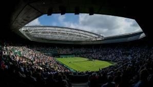 Knapp 15.000 Zuschauer finden auf dem Centre Court in Wimbledon Platz.