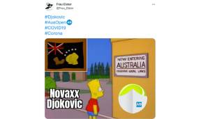 Novak Djokovic, Tennis, Netzreaktionen