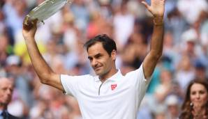 PLATZ 1: Roger Federer - 50,75 Prozent