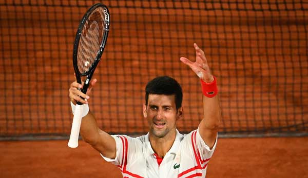 Bei den French Open 2021 setzte sich Novak Djokovic im Halbfinale gegen Rafael Nadal durch.