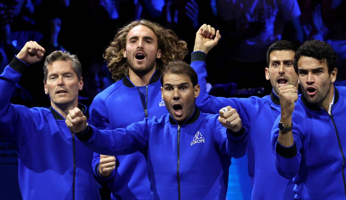 Für das Team Europe spielen beim Laver Cup 2022 unter anderem Rafael Nadal und Novak Djokovic.