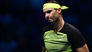 Nadal ist bei den ATP Finals bereits ausgeschieden.