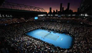 Hier finden die Australian Open statt.