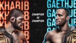 Champion vs. Interimschampion: Khabib verteidigt seinen UFC-Titel gegen Justin Gaethje.