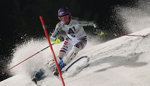 Maria Höfl-Riesch blieb im Slalom von Flachau nur der undankbare vierte Platz