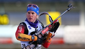 Nadine Horchler hat den Weltcup in Antholz gewonnen
