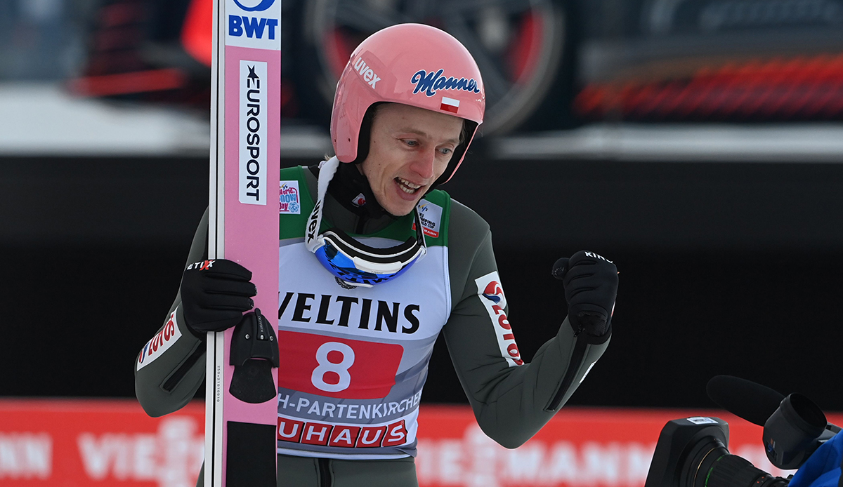 Dawid Kubacki hat das Neujahrsspringen in Garmisch-Partenkirchen gewonnen.