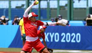 Mit Softball sind die Olympischen Spiele in Tokio gestartet.