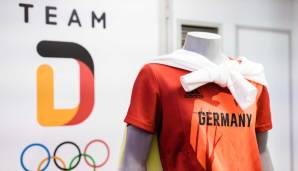 Die deutschen Athleten und Athletinnen bilden Team Deutschland.