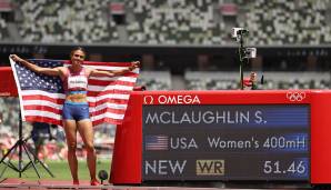 McLaughlin hat den Weltrekord über 400m Hürden pulverisiert.