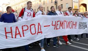 Oktober 2020: Über 2000 SportlerInnen aus Belarus unterzeichnen einen Offenen Brief, in dem Neuwahlen der Regierung um Alexander Lukaschenko und die Freilassung von politischen Gefangenen gefordert werden.