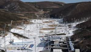 ... den zweiten Teil absolvieren sie in den Loipen des Biathlon- und Langlaufzentrums, das unweit der Skisprungschanze liegt.