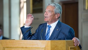 Joachim Gauck hat die Medaillengewinner von Rio geehrt