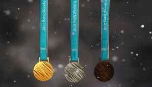 Der Medaillenspiegel zu den Olympischen Winterspielen in Pyeongchang