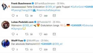 Die Sportwelt steht Kopf. Klar, dass sich da auch ein echter Sportexperte via Twitter äußert. Und Frank Buschmann und Wolff-Christoph Fuss auch.