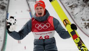 Andreas Wellinger (Skispringen): Gold (Normalschanze), Silber (Großschanze)