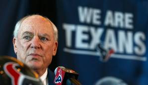 HOUSTON TEXANS - Bob McNair gab 2002 dem Football wieder ein Zuhause in Houston. Er entschied sich für Texans. Apollos und Stallions waren damit vom Tisch