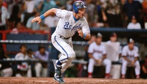 Platz 16: George Brett - 3154 Hits: 21 Jahre für die Kansas City Royals (1973-1993), einer von nur vier Spielern mit 3000 Hits, 300 Homeruns und einem Average von über .300. Die drei anderen? Hank Aaron, Willie Mays und Stan Musial
