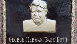 16 GRAND SLAMS: Babe Ruth (1914-1935; Red Sox, Yankees, Braves) - Der Größte Baseballspieler aller Zeiten ist auch fast 70 Jahre nach seinem Tod unvergessen. 714 Homeruns schlug Ruth - dabei begann er ursprünglich als Pitcher