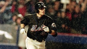 18 GRAND SLAMS: Robin Ventura (1989-2004; White Sox, Mets, Yankees, Dodgers) - Der größte Hit des Third Baseman war sein "Grand Slam Single" '99 mit den Mets: Ein Walk-Off-Grand-Slam, bei dem er die Bases nicht umrundete