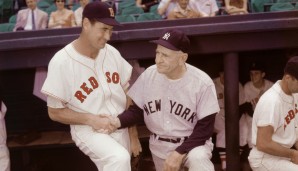 17 GRAND SLAMS: Ted Williams (1939-42, 1946-1960; Red Sox) - "Teddy Ballgame", einer der besten Spieler aller Zeiten, es gibt wohl keine größere Red-Sox-Legende. 521 Homeruns gelangen ihm insgesamt