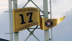 Die Houston Astros erinnern sich an den Sieg in der World Series 2017.