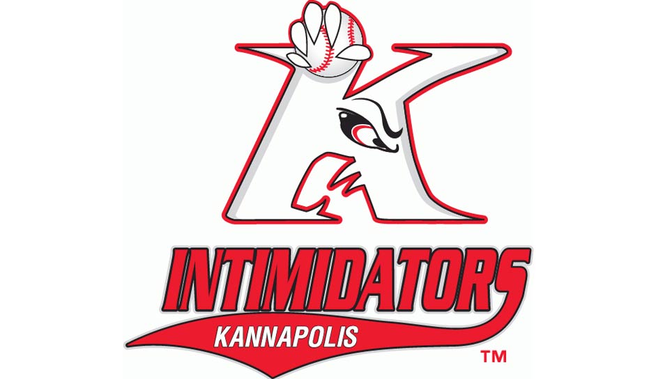 Kannapolis Intimidators: Single-A / Chicago White Sox (Übersetzung Intimidator: Bedroher).