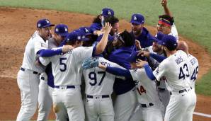 Die Los Angeles Dodgers haben die World Series 2020 gewonnen.