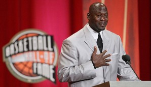 Michael Jordan zeigte sich bei seiner Aufnahme in die Hall of Fame nicht von seiner besten Seite