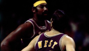 Platz 4: Jerry West (L.A. Lakers): 53 Punkte gegen die Boston Celtics, Finals 1969, Spiel 1 - Endstand 120:118 für L.A.