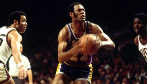 Platz 1: Elgin Baylor (L.A. Lakers): 61 Punkte gegen die Boston Celtics, Finals 1962, Spiel 5 - Endstand: 126:121 für L.A.