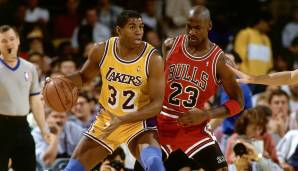 Die Lakers kennen sich mit Erfolg ebenfalls gut aus: Magic Johnson gewann in 13 NBA-Jahren fünf Ringe (zwischen 1980 und 1988).