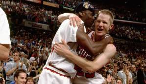 Für Steve Kerr lässt sich ähnliches sagen: Dreimal war er mit Rodman bei den Bulls dabei, 1999 und 2003 gewann er mit den Spurs. Außer Konkurrenz, aber erwähnenswert: Kerr hat auch als Coach mit den Warriors bereits drei Ringe.
