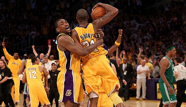 2010: L.A. Lakers (4-3 gegen Boston Celtics). Finals MVP: Kobe Bryant