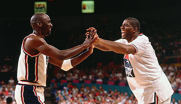 Michael Jordan und Magic Johnson waren die absoluten Top-Stars des Teams