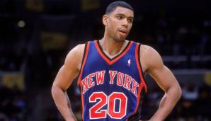Allan Houston (Guard) - 1996-2005. Knicks-Vita: 18,5 Punkte, 3,1 Rebounds, All-Star (2x).