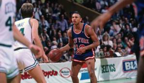Elfter Mann: Mark Jackson (Guard) - 1987-1992 & 2001-2002. Knicks-Vita: 11,1 Punkte, 8,0 Assists, All-Star.